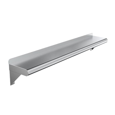 Amgood 8 in. x 36 in. Stainless Steel Wall Shelf AMG WS-0836